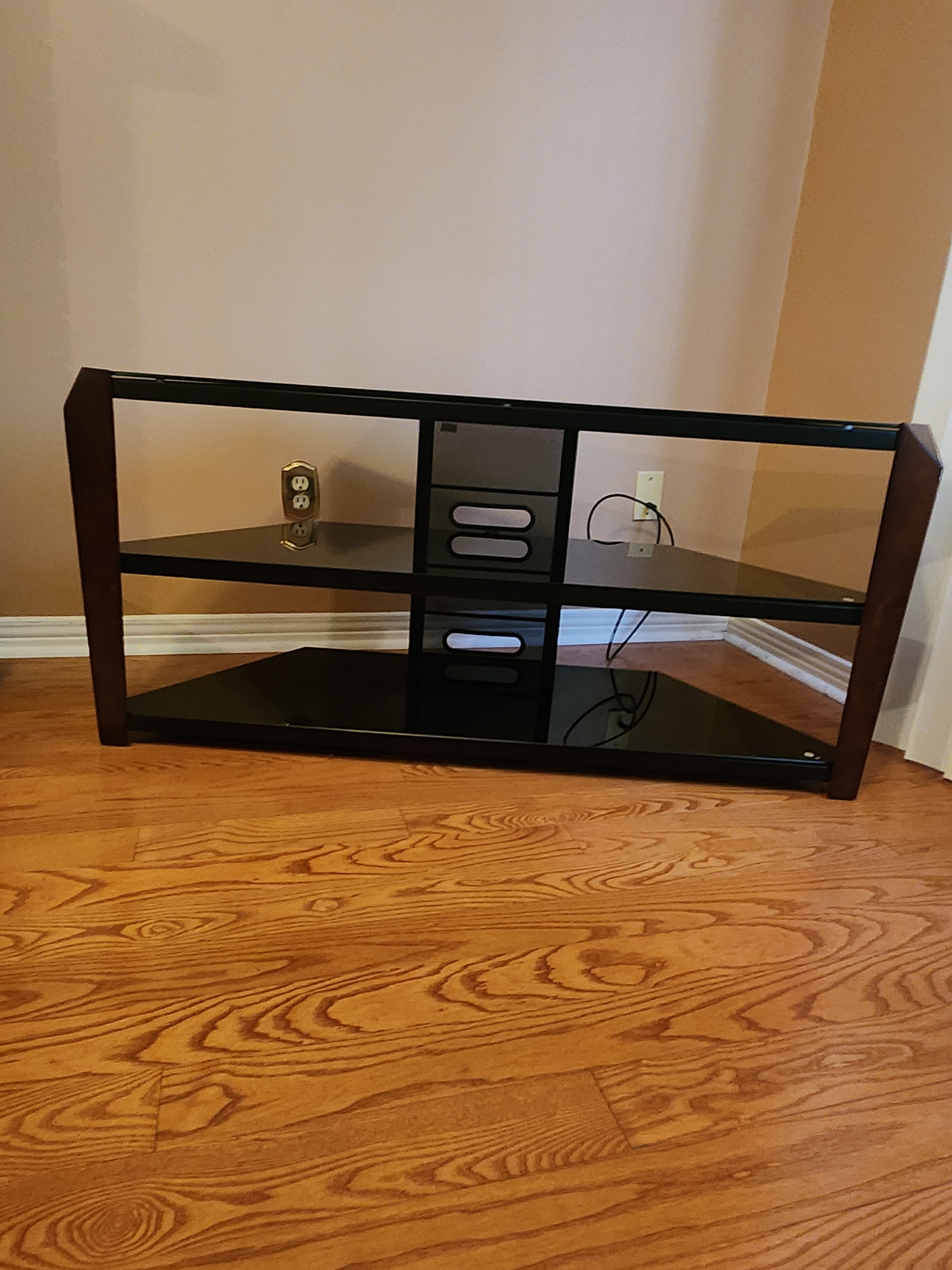 Black TV Stand - photo 2