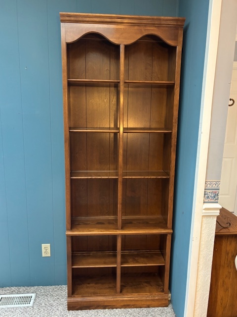 Solid Wood Bookcase / Display Shelf – Tall Storage Unit - photo 2