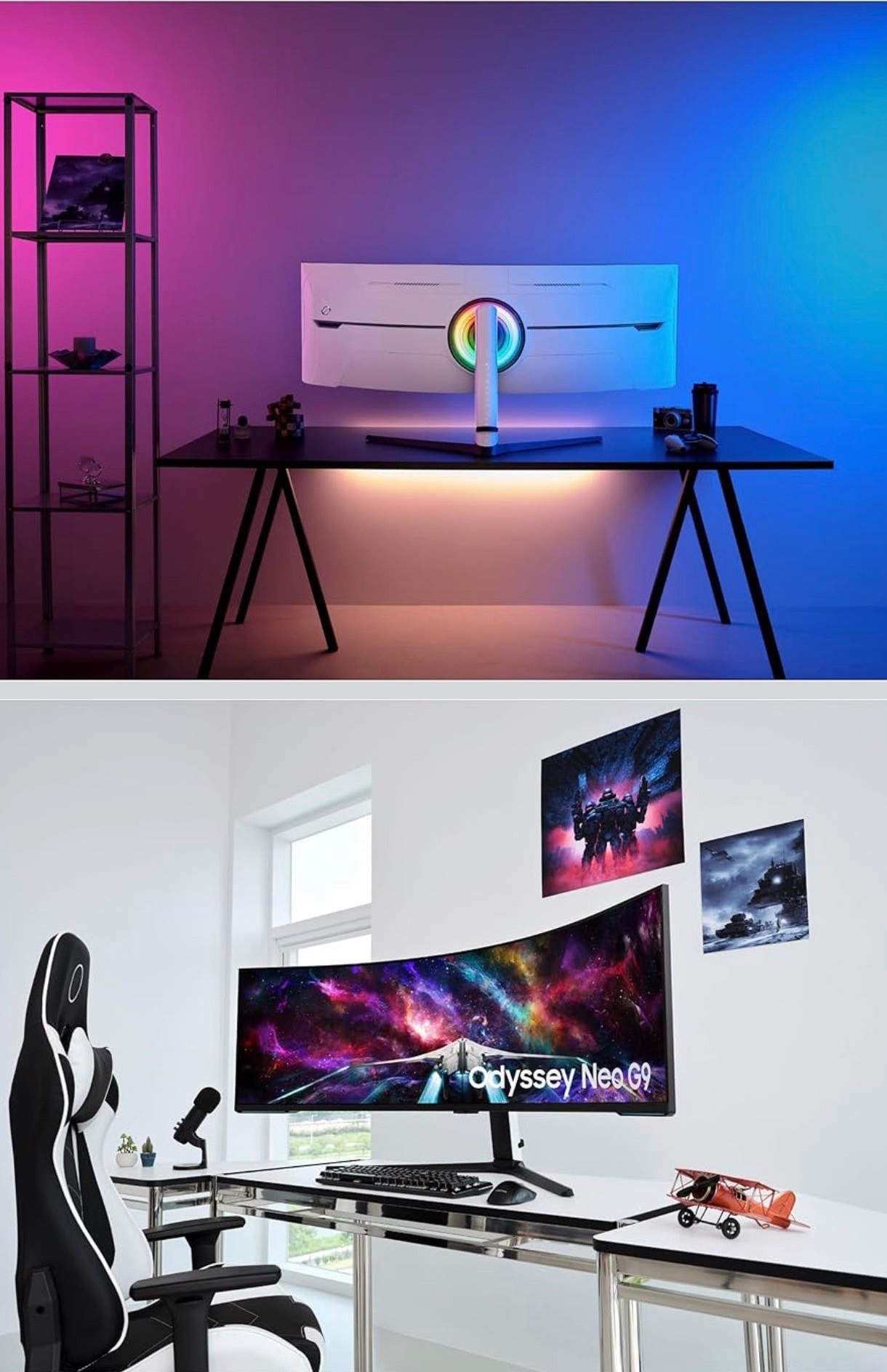 SAMSUNG 57" Odyssey Neo G9 1ms Gaming Monitor 1000R 240Hz Quantm