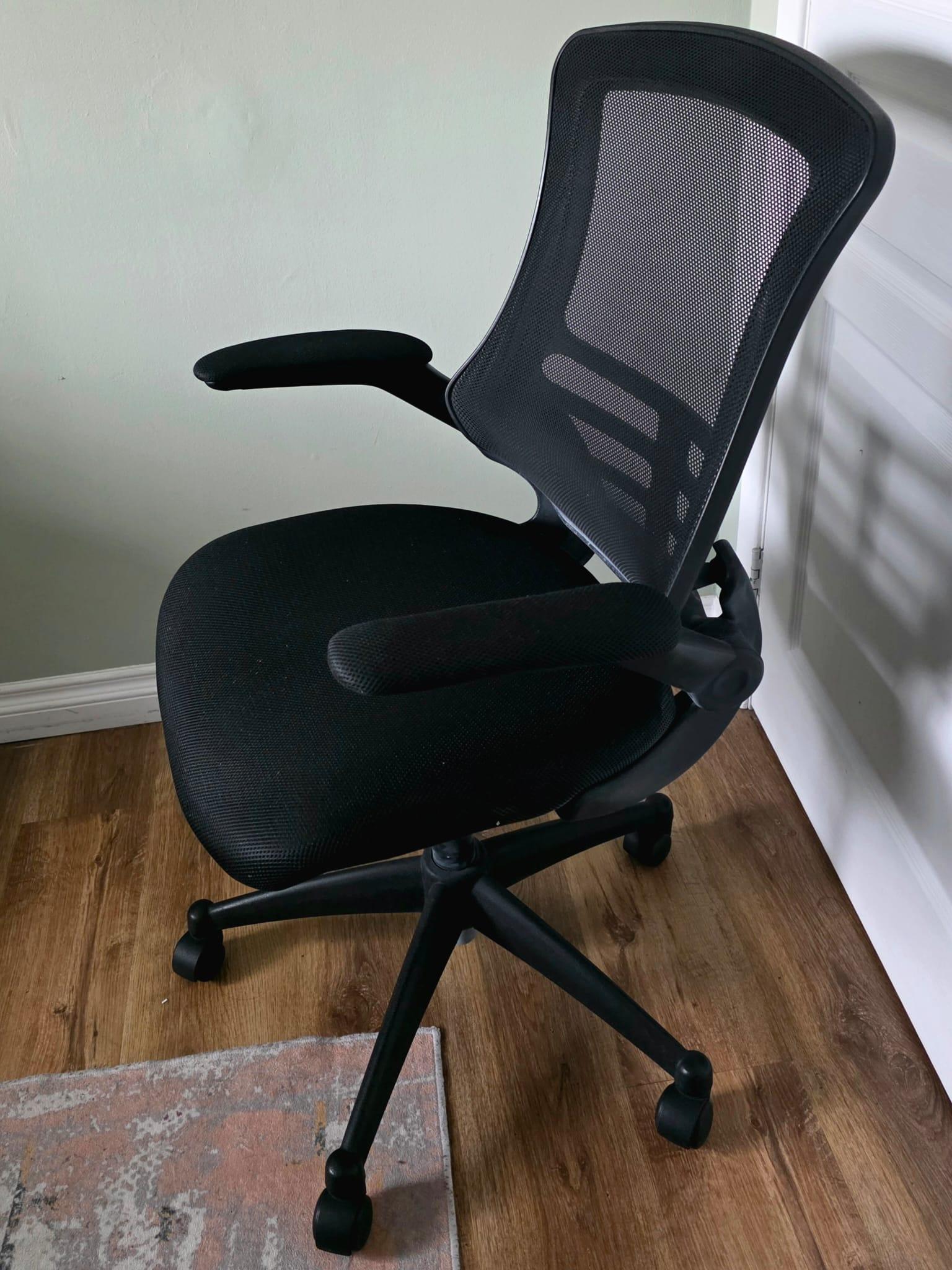 Odelle Mesh Task Chair – Ergonomic with Flip-up Arms - photo 5