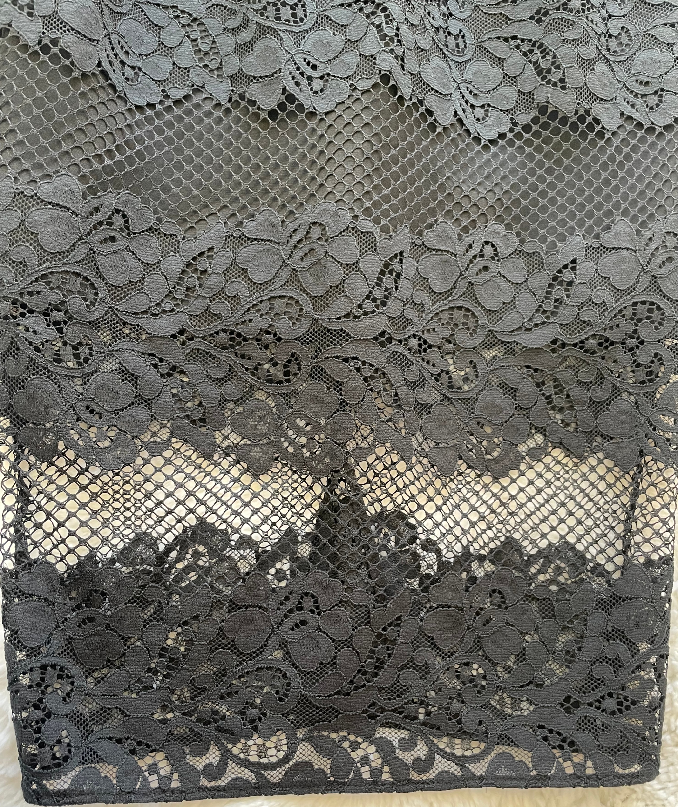 Ever New Melbourne Black Lace Midi Dress US 2 - photo 5