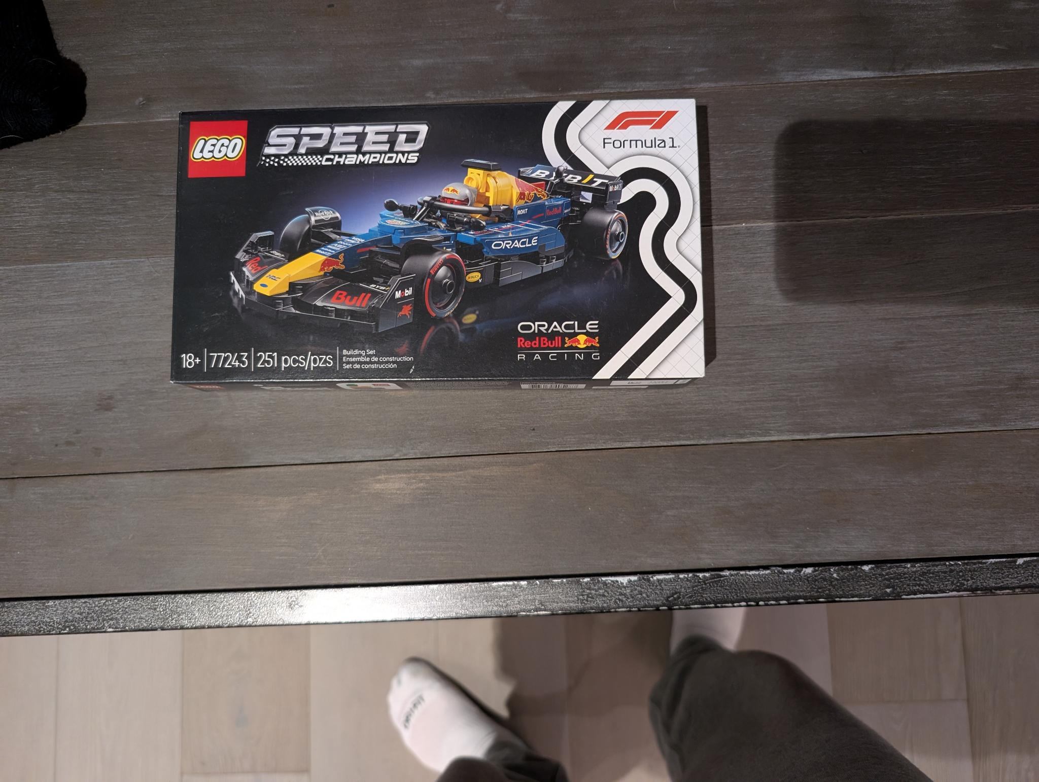 NEED GONE FAST LEGO 77243 Oracle Red Bull Racing RB20 F1 Car