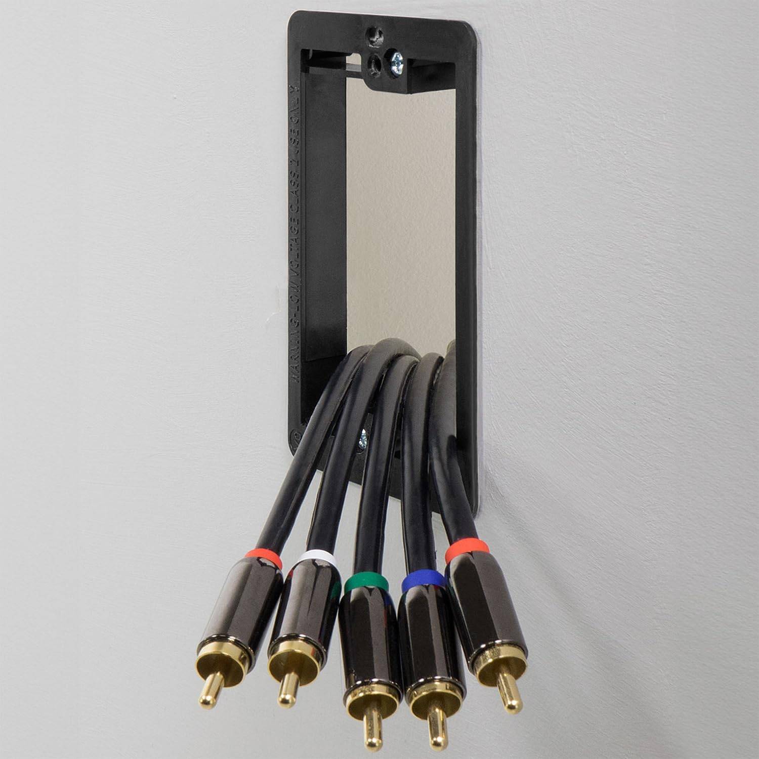 Low‐Voltage Wall Plate Brackets – 5 Pack - photo 2