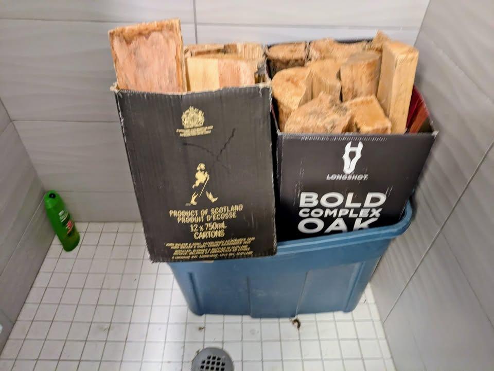 Fire wood - well aged
