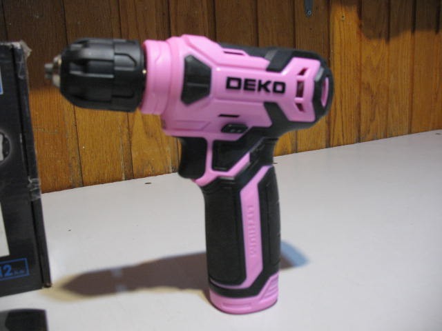 DEKO 8 Volt Cordless Drill with 50 Piece Accessories, BRAND NEW - photo 3