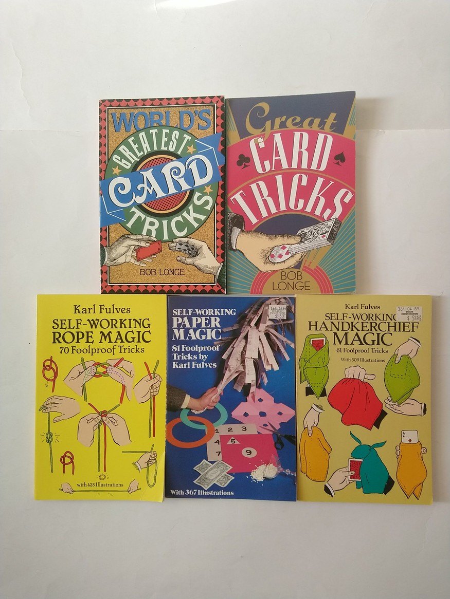 Card Tricks & Self-Working Magic books!