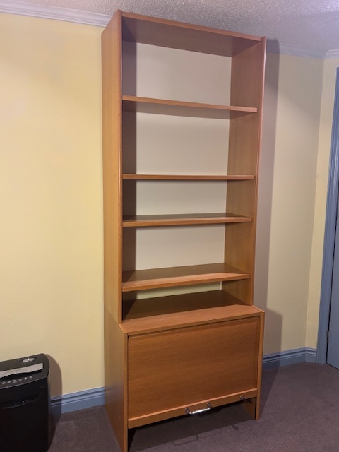 IKEA GALANT Bookcase + File Cabinet (Roll Door) Office Storage - photo 4