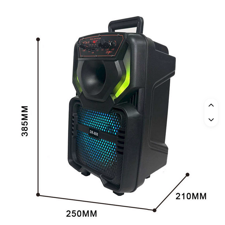 8" Inch Wireless Portable Multifunctional Trolley Speaker - photo 3
