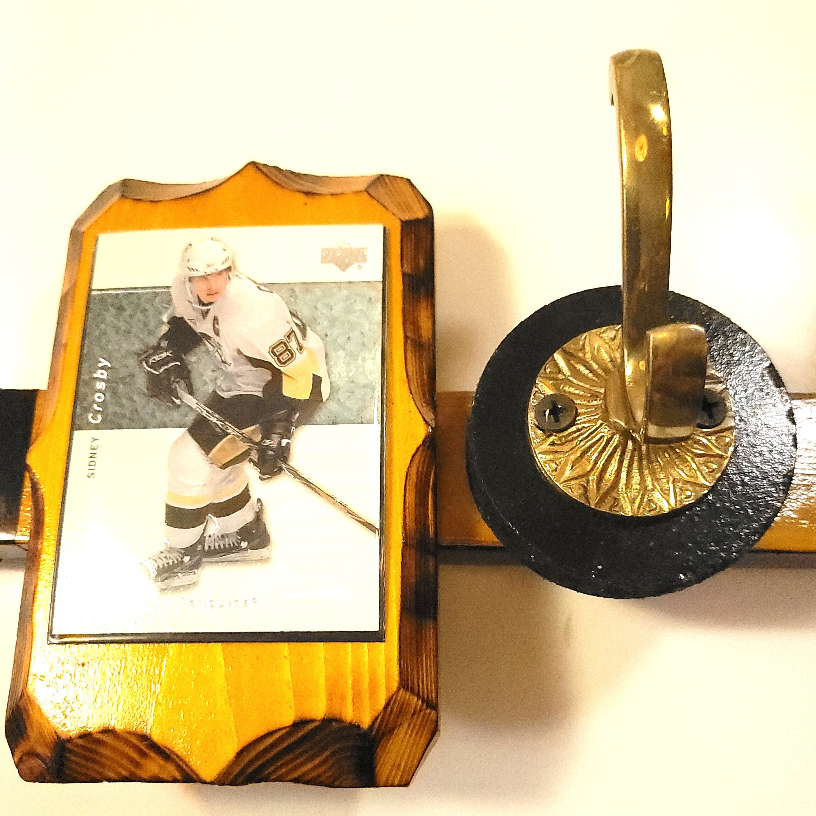 2007-08 Sidney Crosby Pittsburgh Penguins Hockey Stick Rack - photo 4