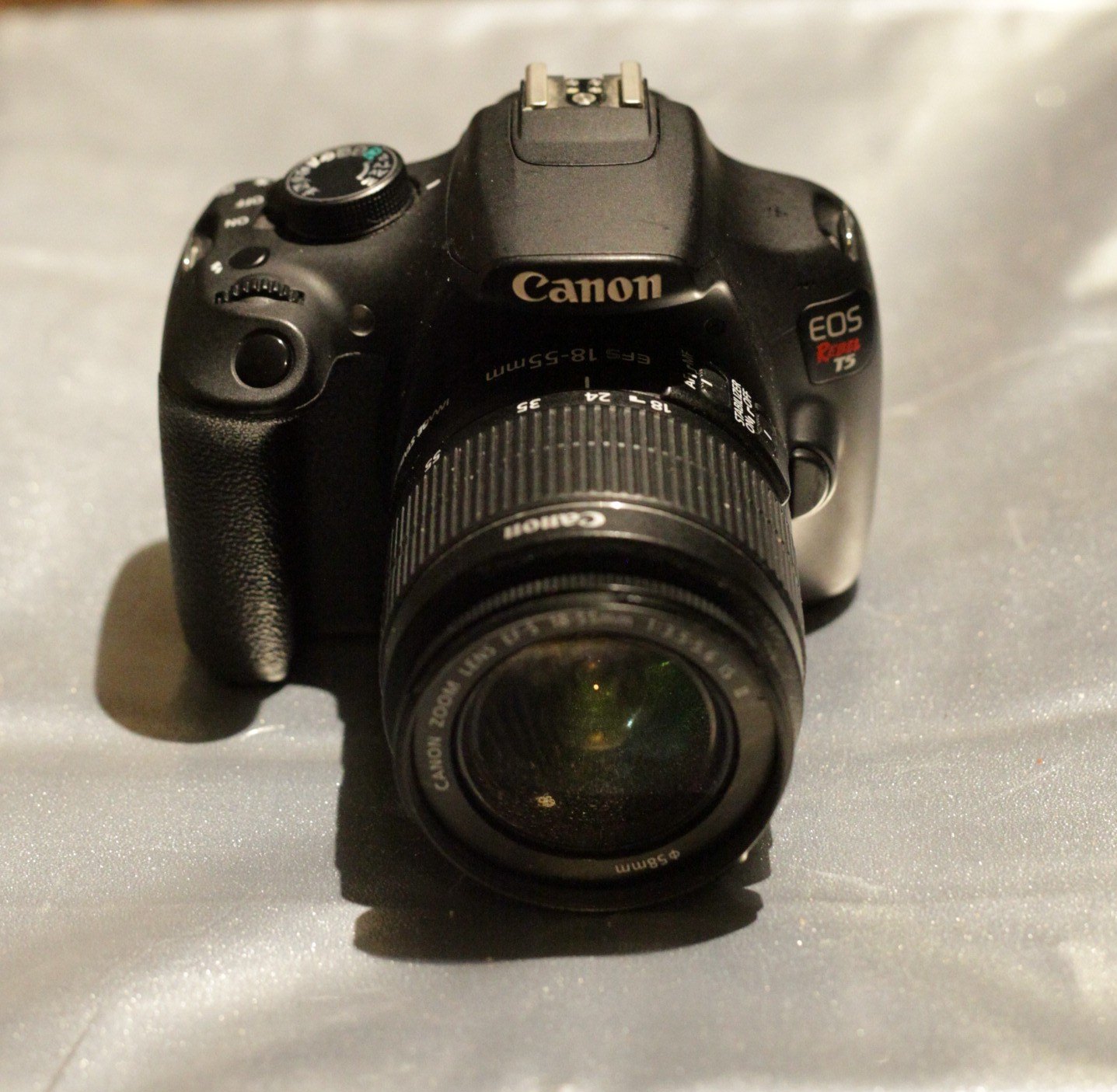 Canon EOS Rebel T5 + Canon EF-S 18-55 f/3.5-5.6 IS II