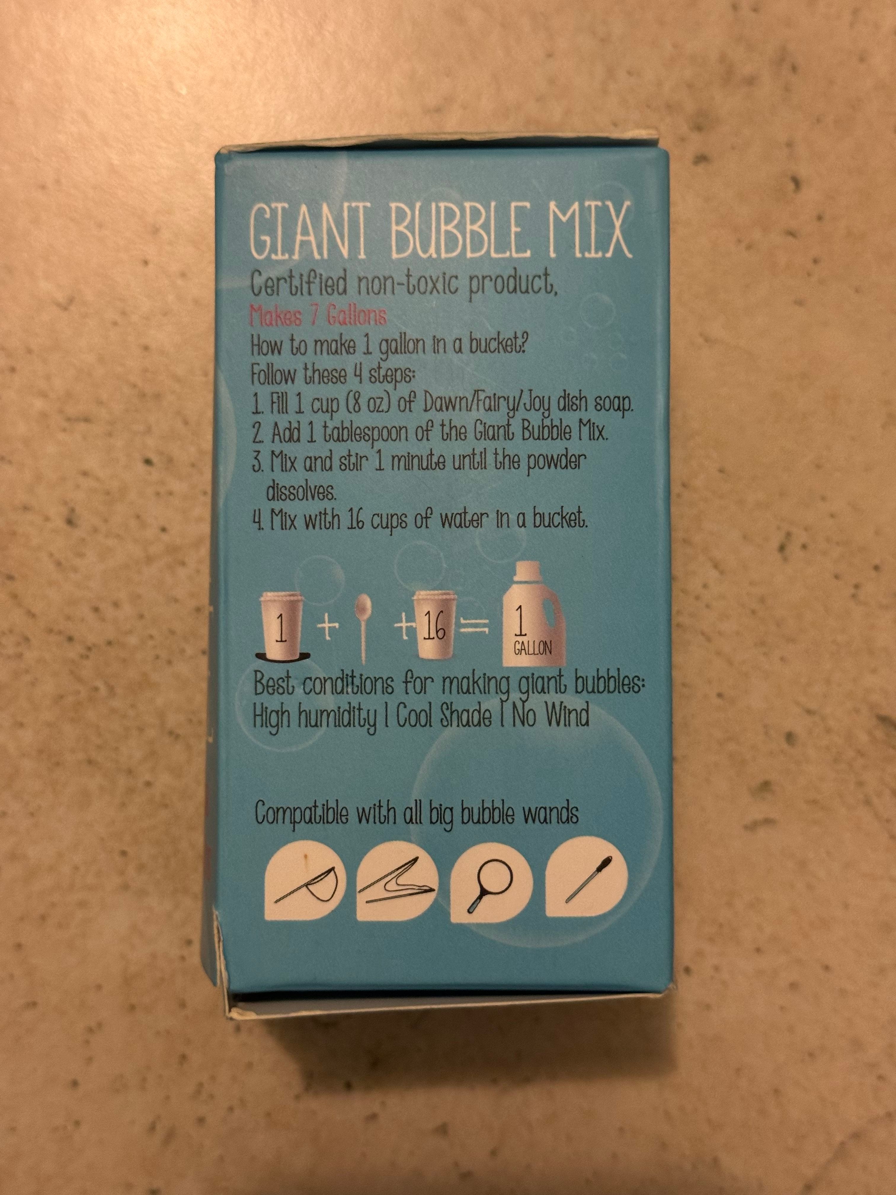 Atlasonix Giant Bubble Mix - Makes 7 Gallons - photo 3