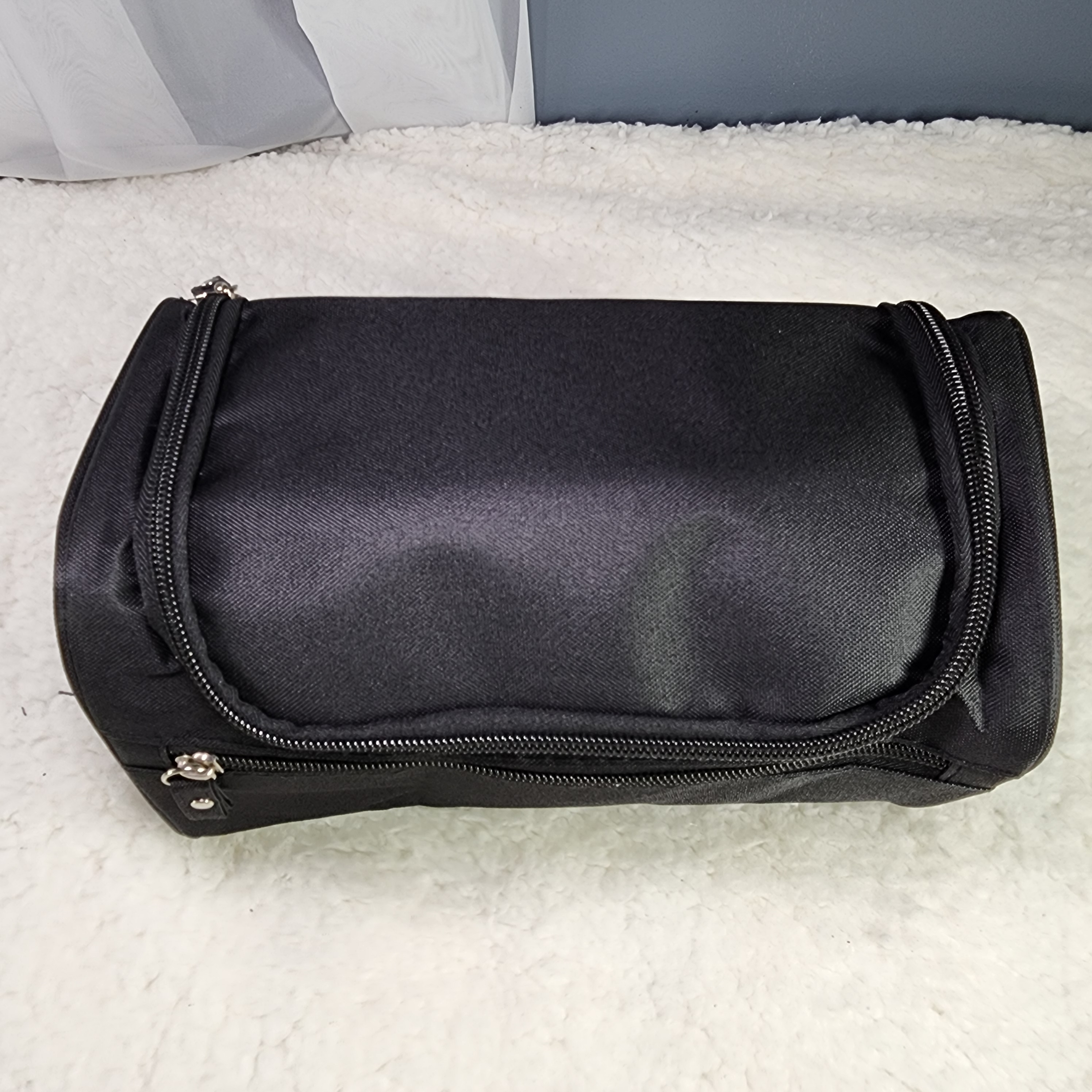 Men's Travel Toiletry Black Bag. - photo 5