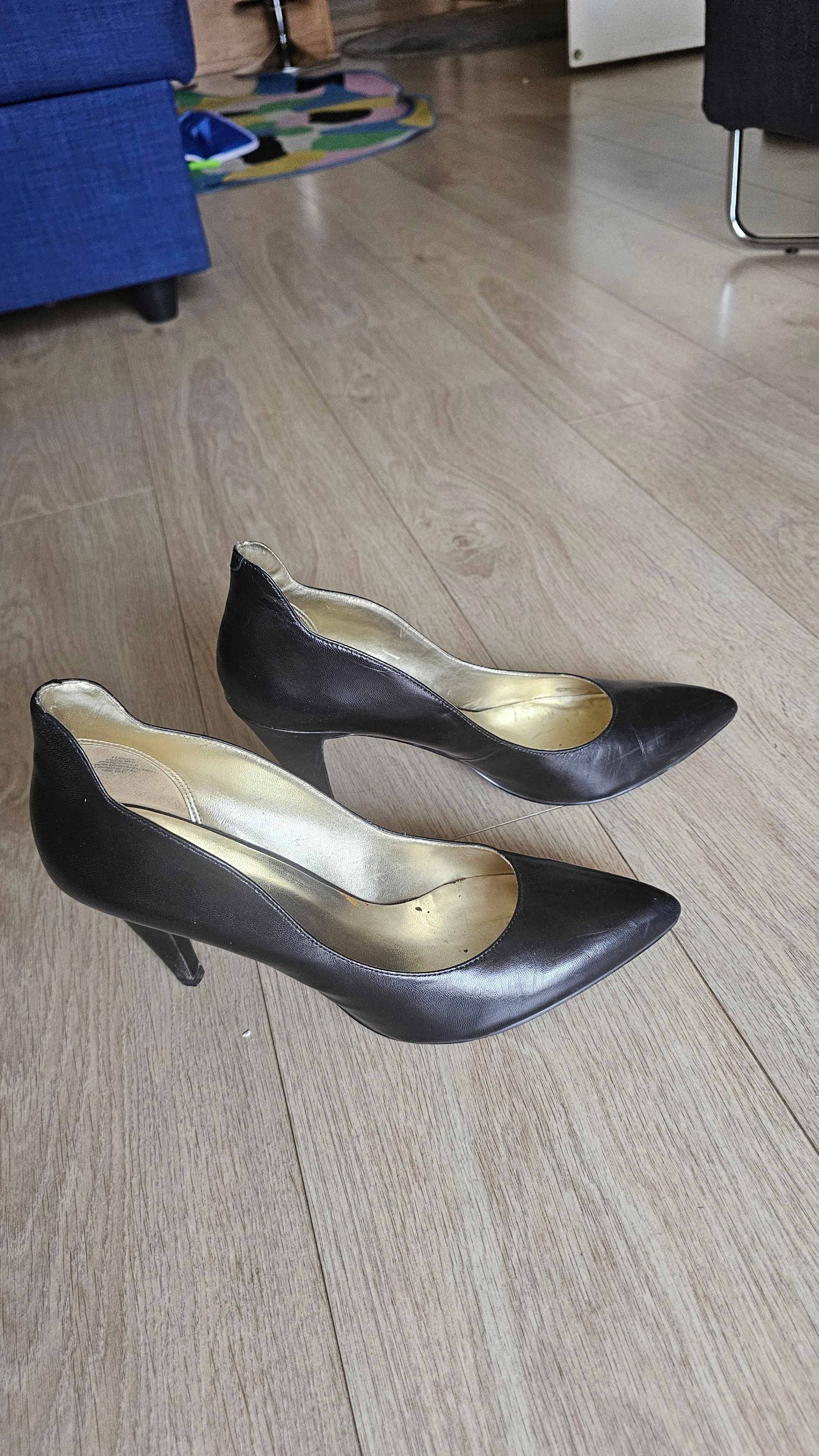 Nine West Black Heels, Size 11 - photo 3