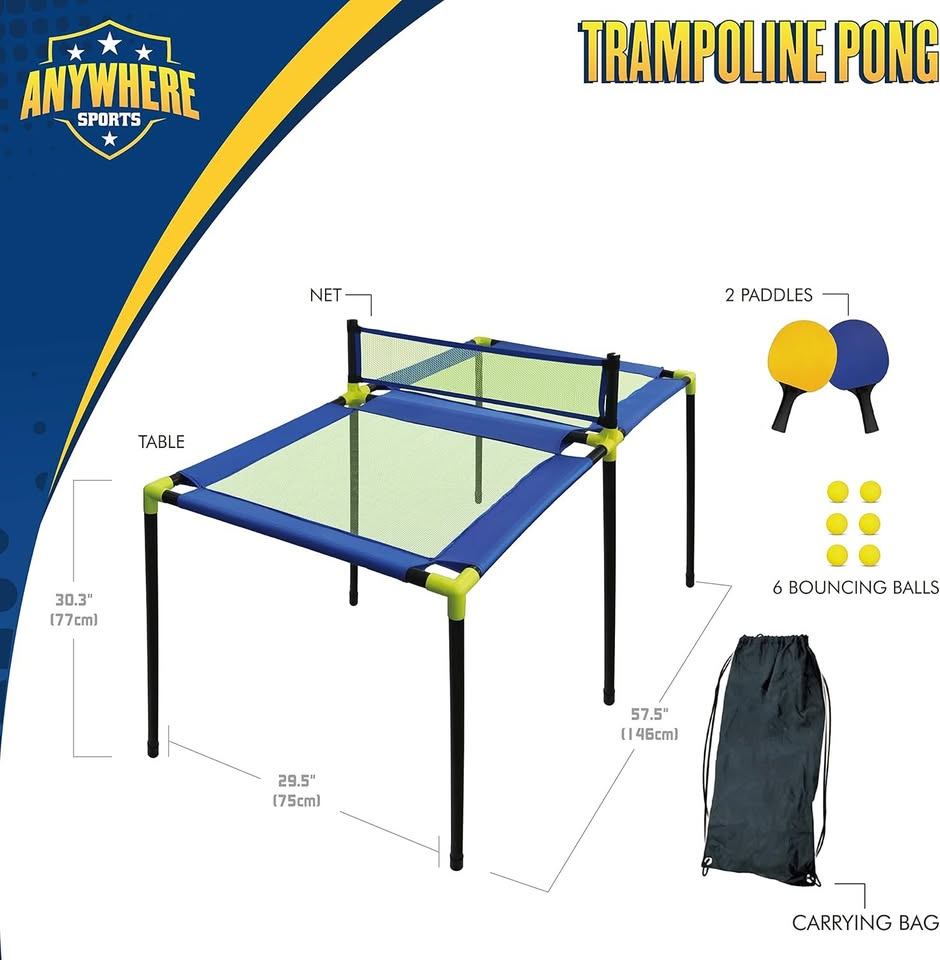 Anywhere Sports Trampoline Pong Game - photo 5