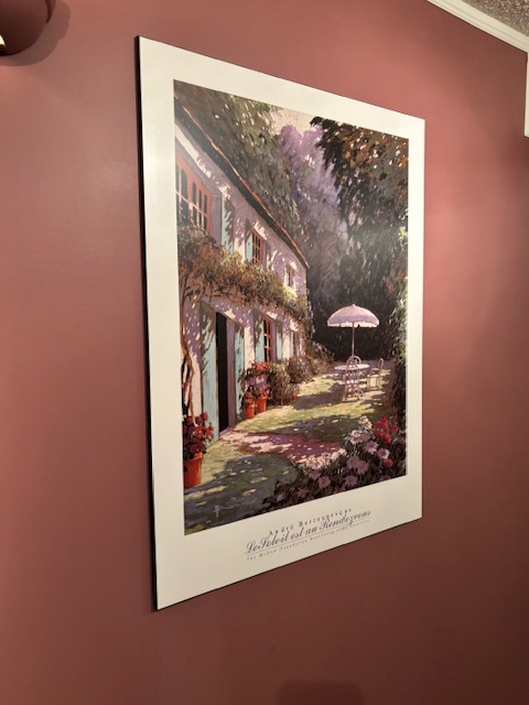 Large Mounted European Café Art Prints (Set of 4) - photo 4