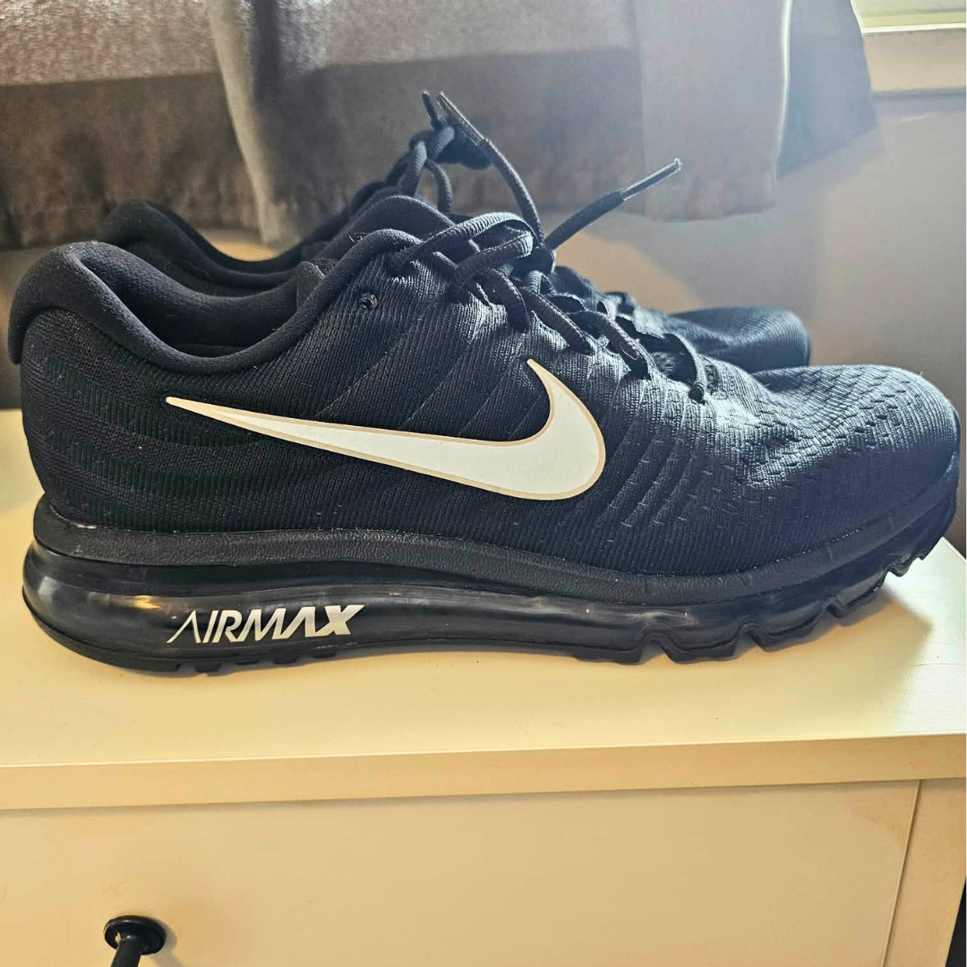 Nike Air Max 2017 Black Anthracite Grey White 849559-001 - photo 2