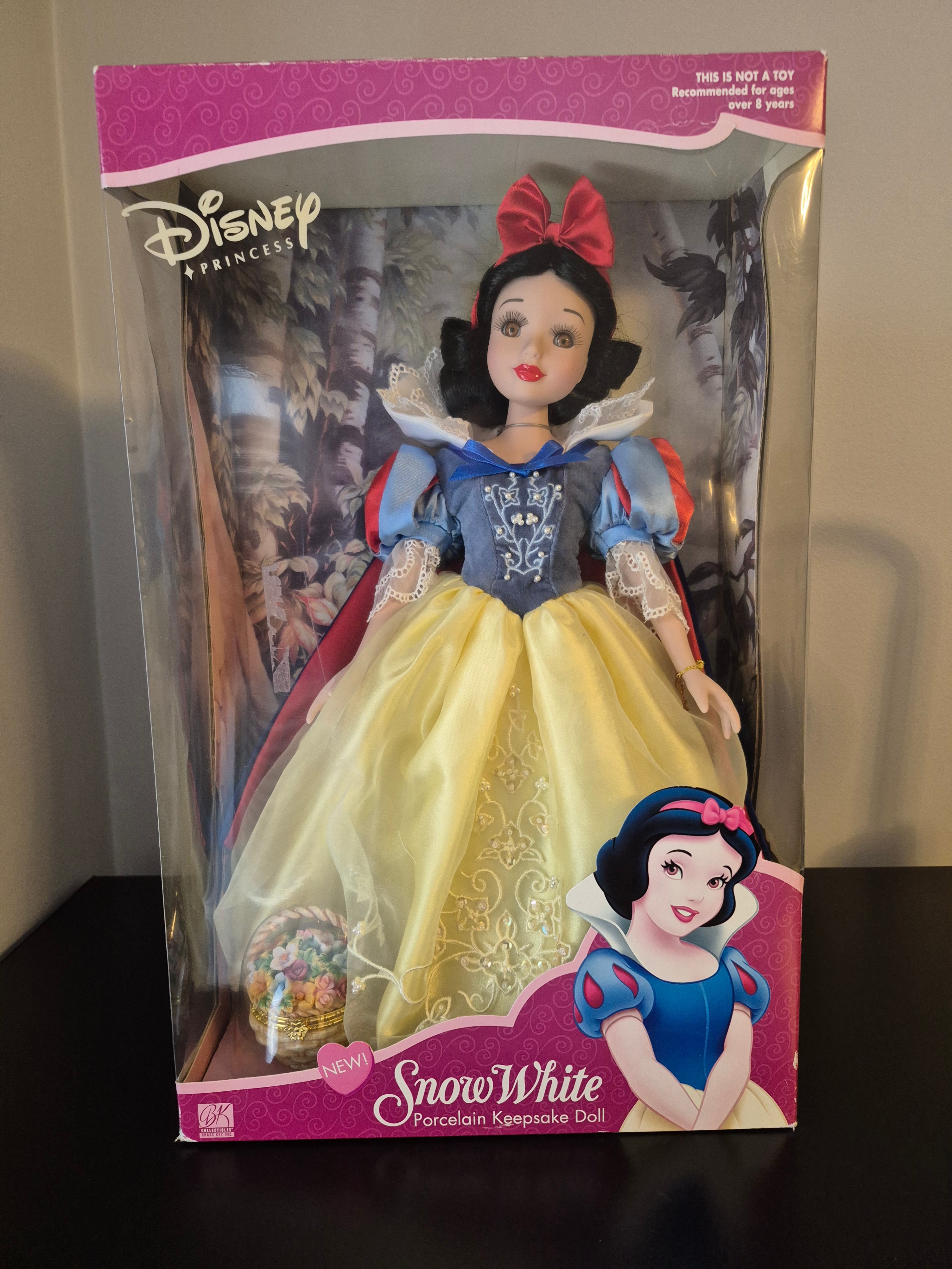 Snow White Porcelain Keepsake Doll