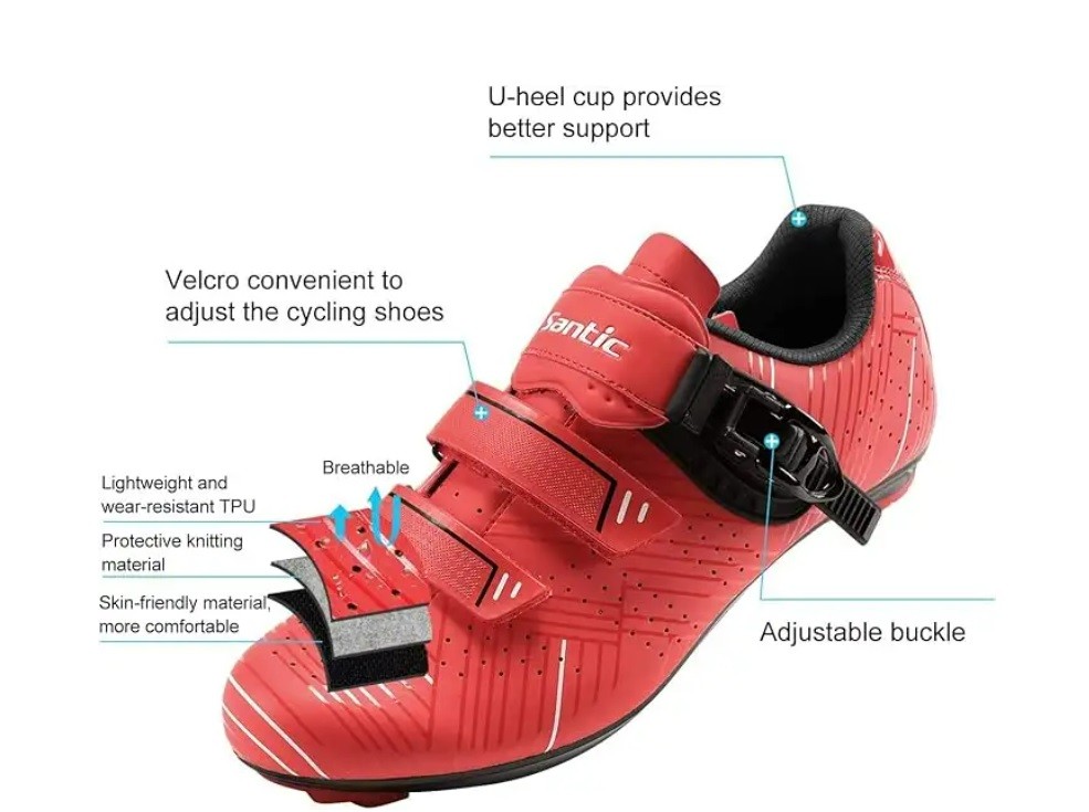 Santic Men's Cycling Shoes Road (US 9.5) - photo 2