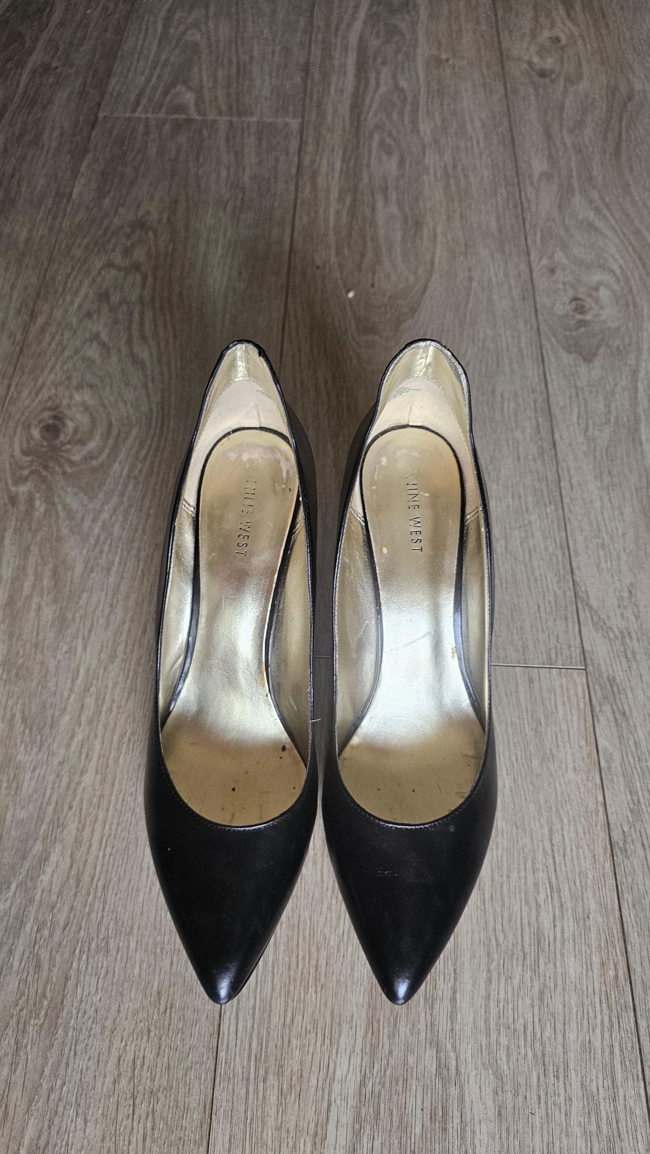 Nine West Black Heels, Size 11
