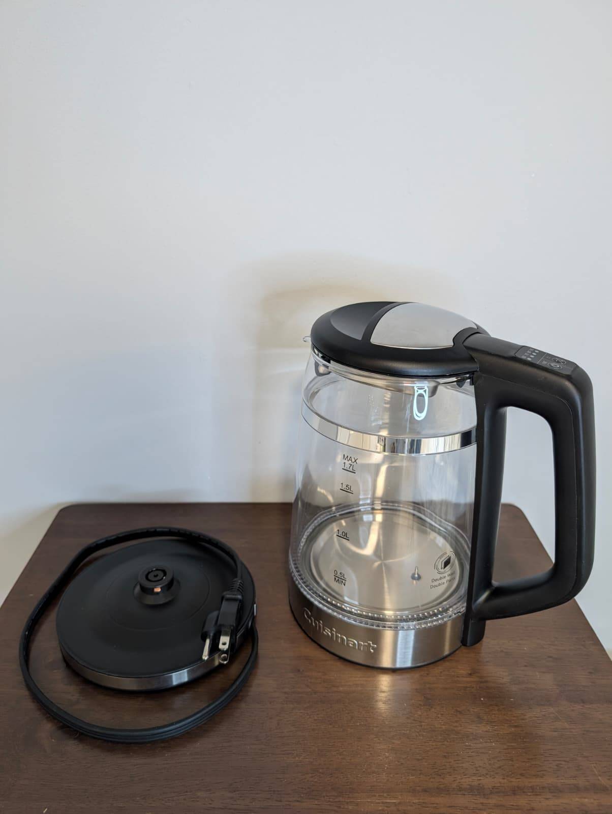 Cuisinart Glass Electric Kettle | Digital Temp Control | 1.7L - photo 4