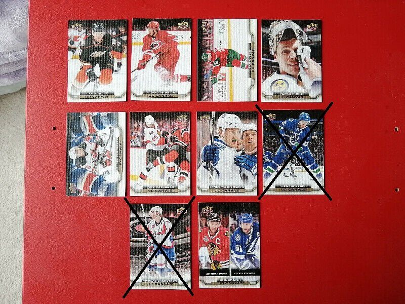 VARIOUS PRICED MINT 2015-16 Upper Deck Hockey Cards