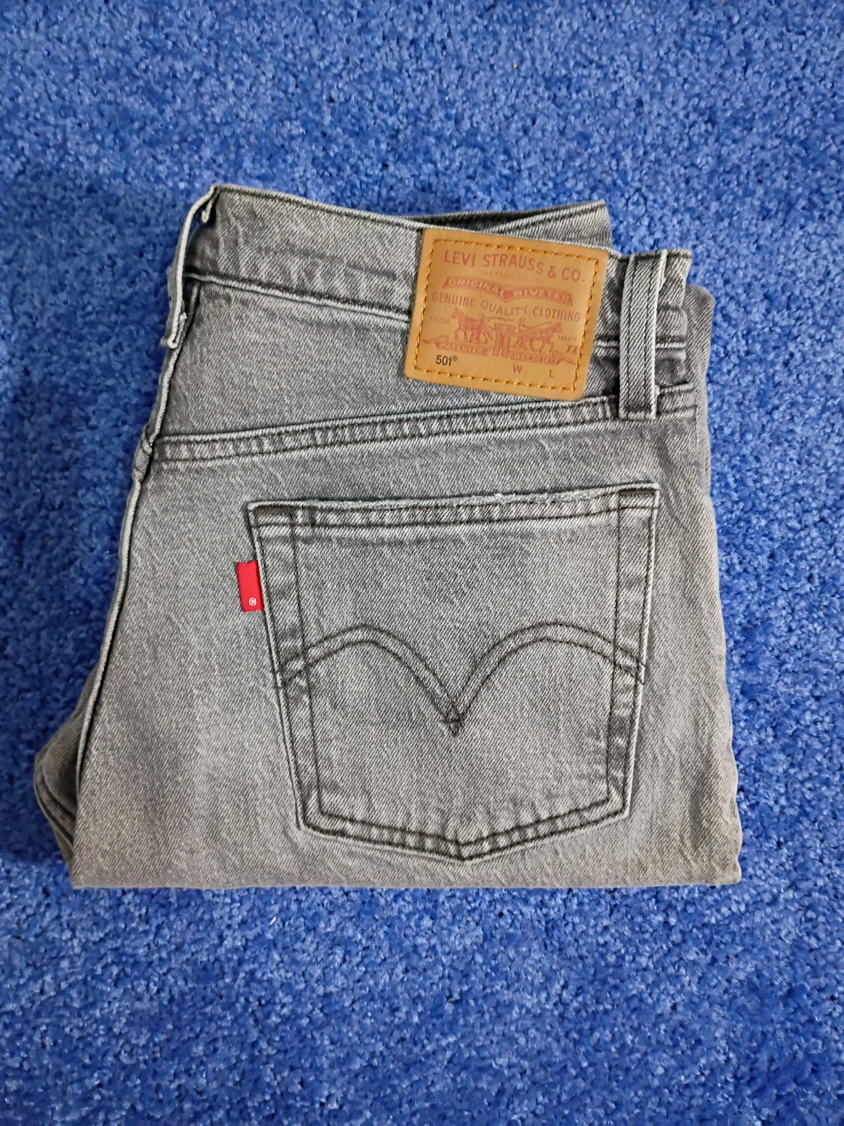 Levi's 501 Original Jeans - Women's 28 x 28 - Grey - photo 5