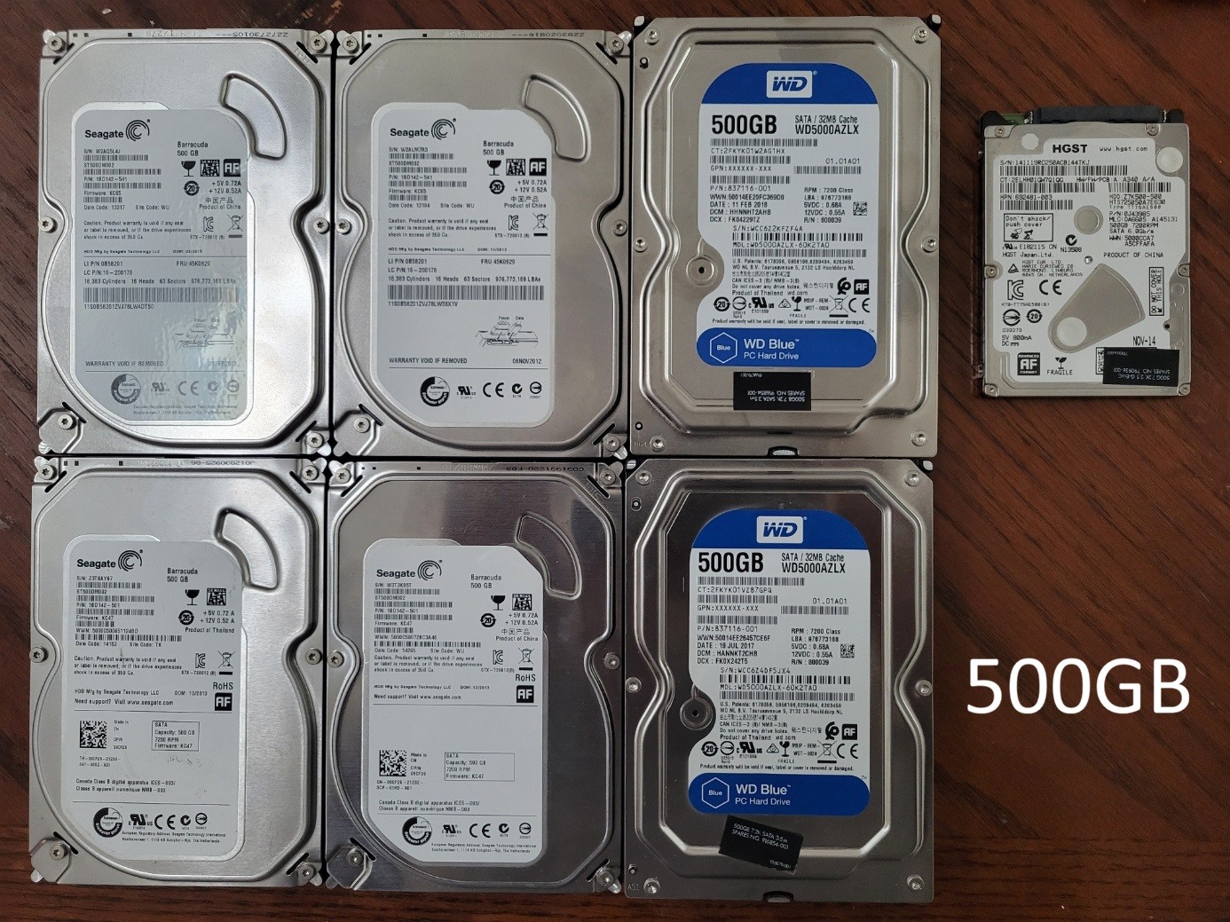 SATA Hard Drive for Computers and Laptops