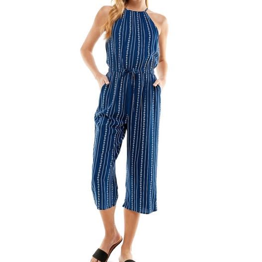 Brand New Juniors’ Sleeveless Cropped Jumpsuit - photo 3