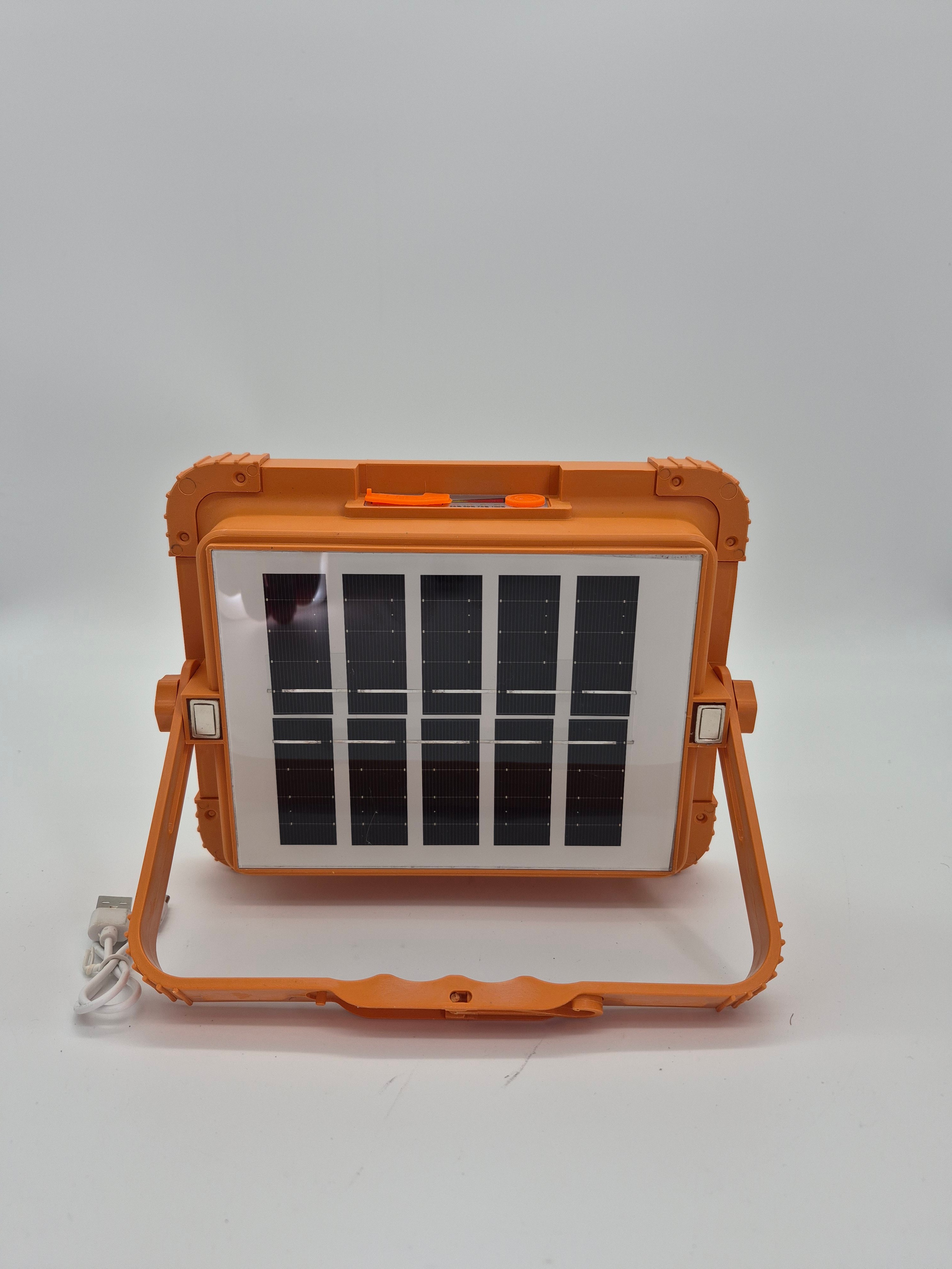 Solar LED Flood Light 1000W – Portable Work Light - photo 3