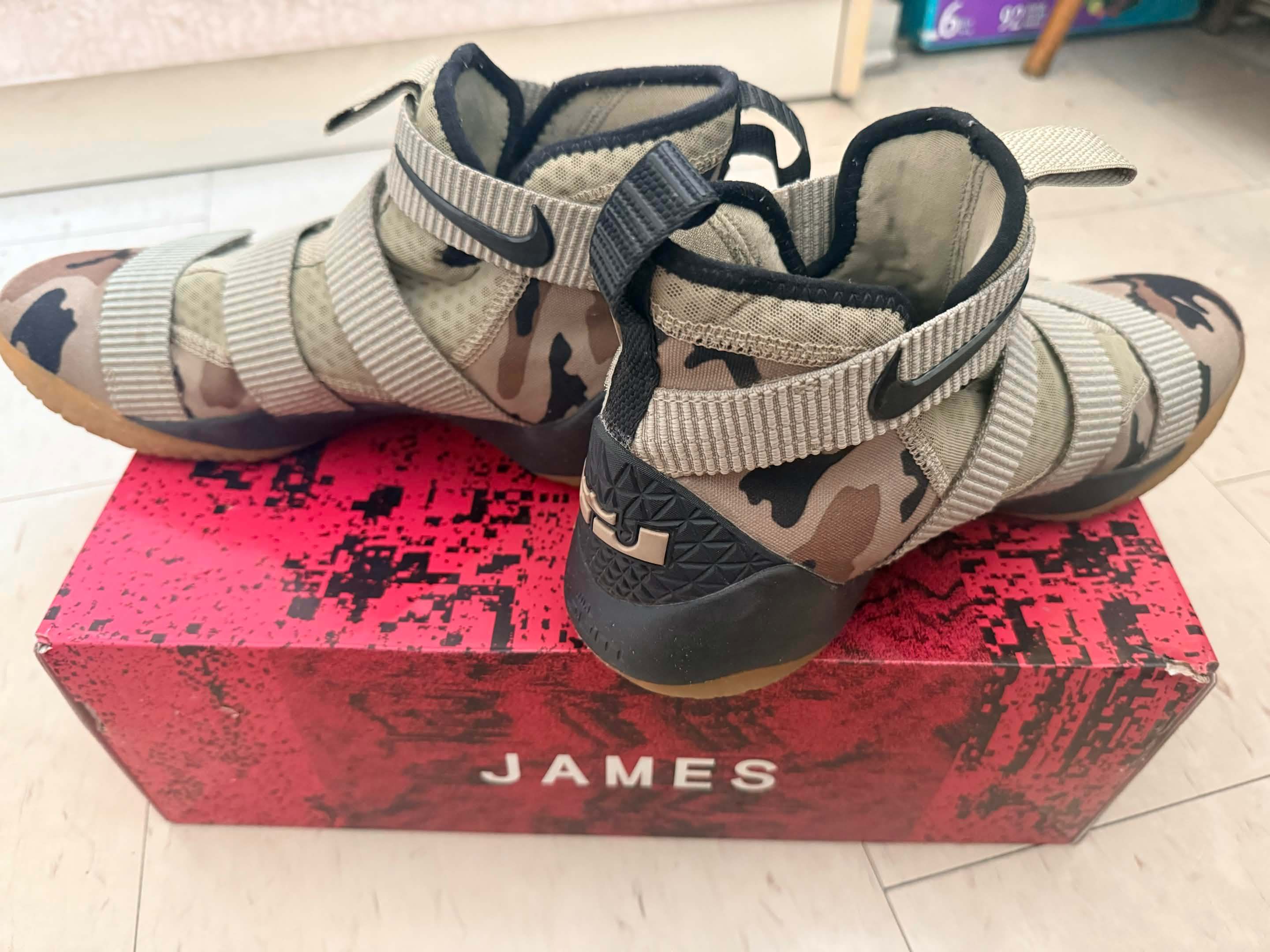 Nike LeBron Soldier 11 'Camo' - photo 4
