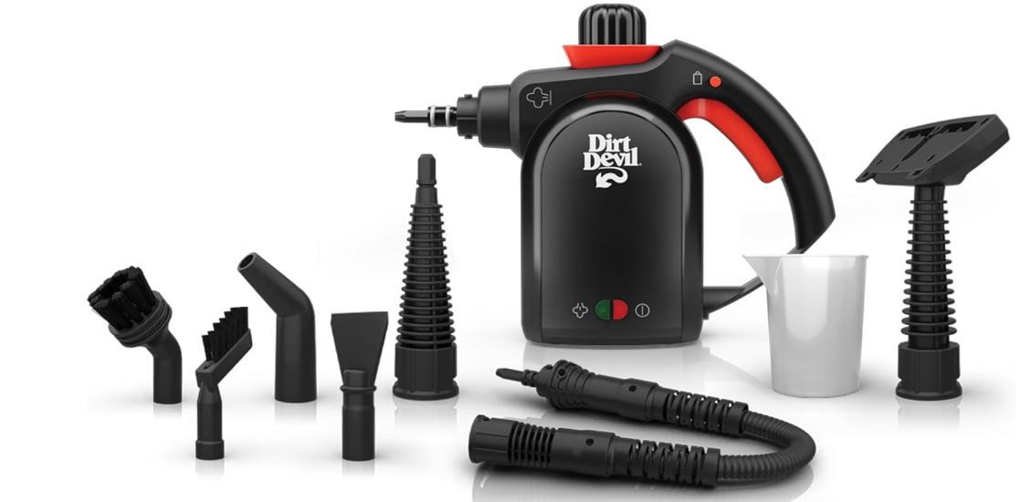 DIRT DEVIL 7-IN-1 HANDHELD STEAMER WD21000CA