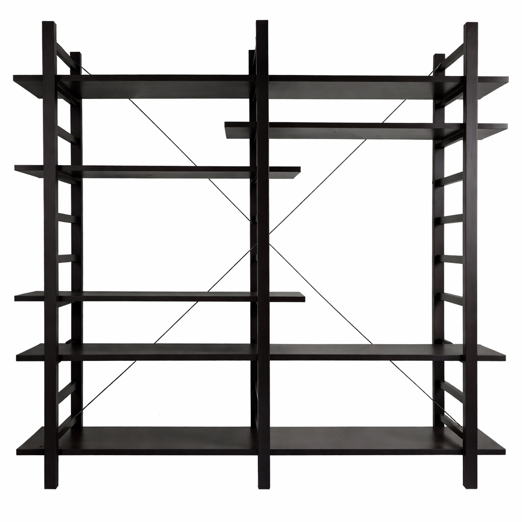 Modular shelving unit - Espresso