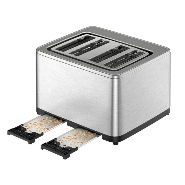 T-fal 4 Slice Digital Toaster | Stainless Steel | Touchscreen - photo 4