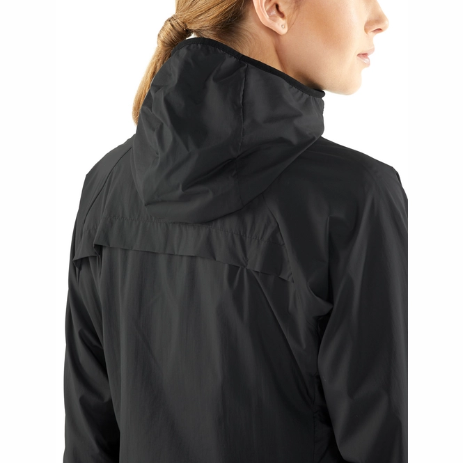 ICEBREAKER BLACK JACKET Woman Coriolis II  L Like New Paid $370 - photo 3