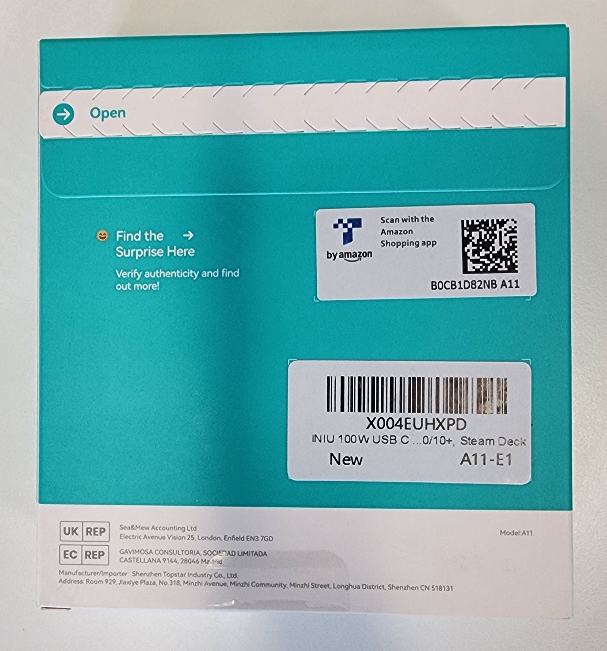 INIU 100W 3-Port PD Fast Charging, Advanced GaN Power - photo 2