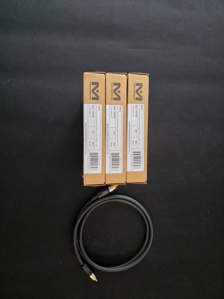 ULTRA Series Subwoofer Cable – Dual Shielded RCA to RCA