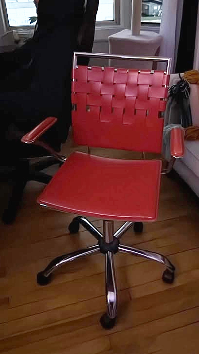 Fuse Leather Look Office Chair