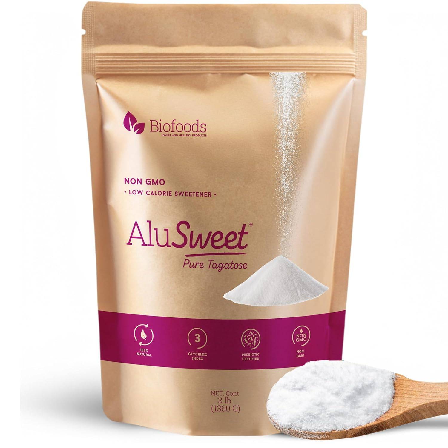 Alusweet Sweetener - Keto/Diabetic Friendly - Tastes Like Sugar!