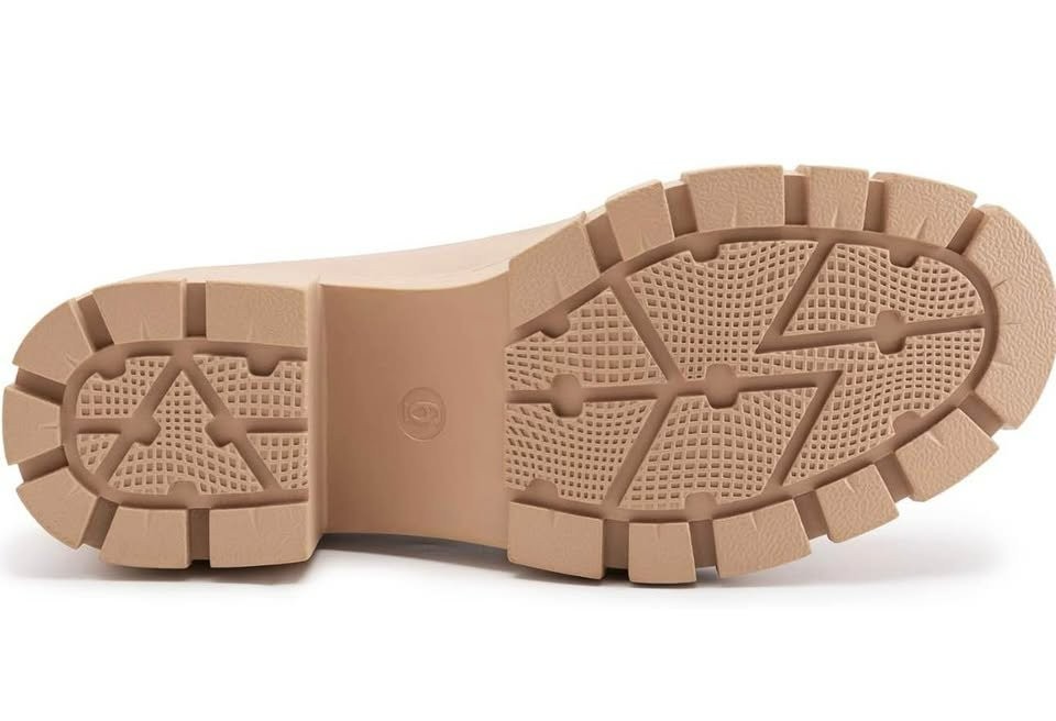(US 8.5 )Athlefit Women's Platform Chunky Loafers Comfortable - photo 4