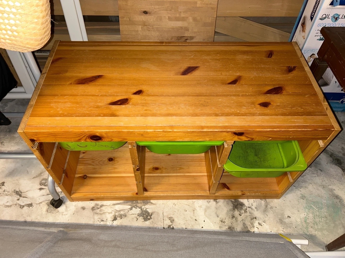 IKEA Trofast Storage Unit with Bins