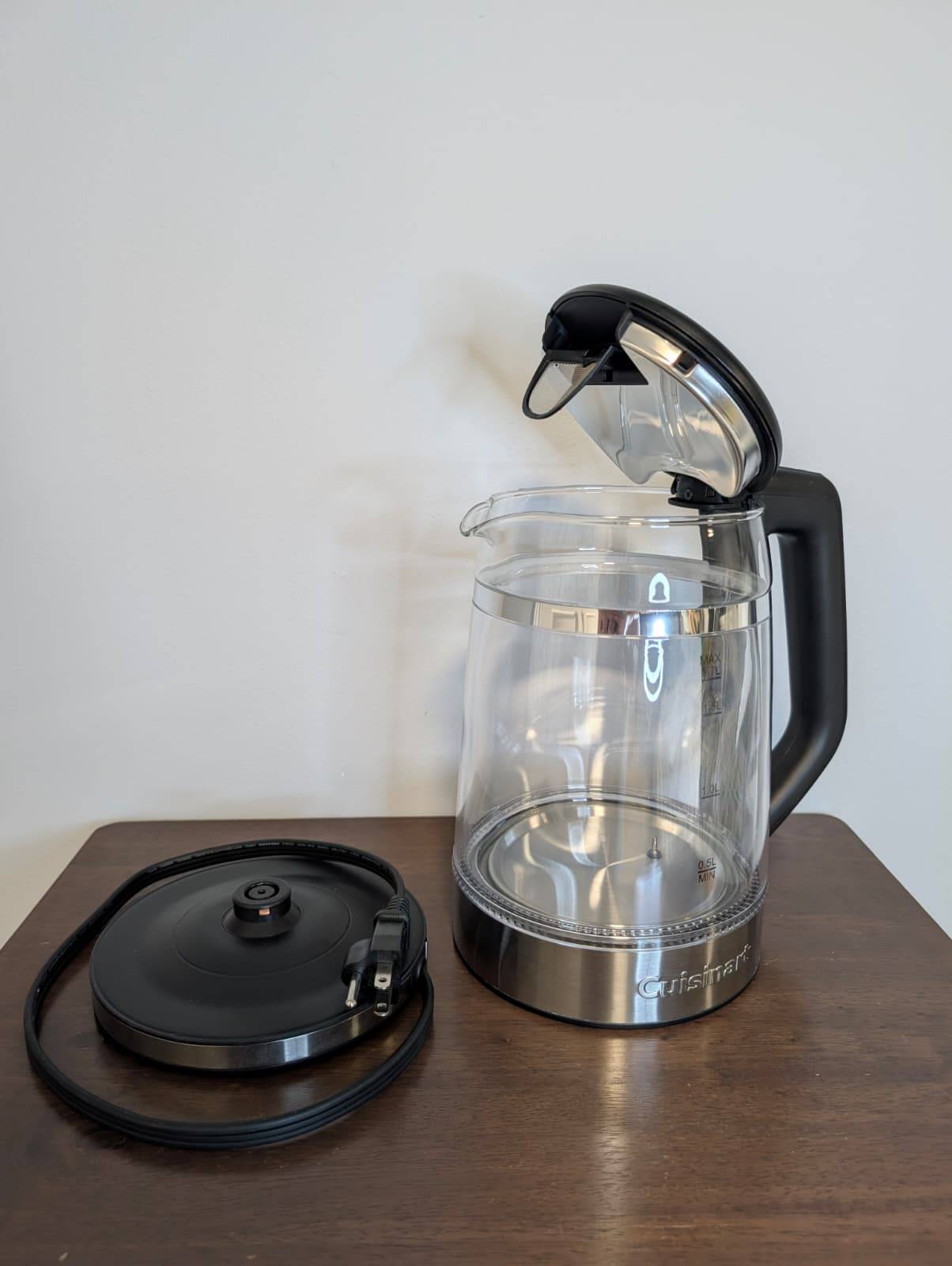 Cuisinart Glass Electric Kettle | Digital Temp Control | 1.7L - photo 5