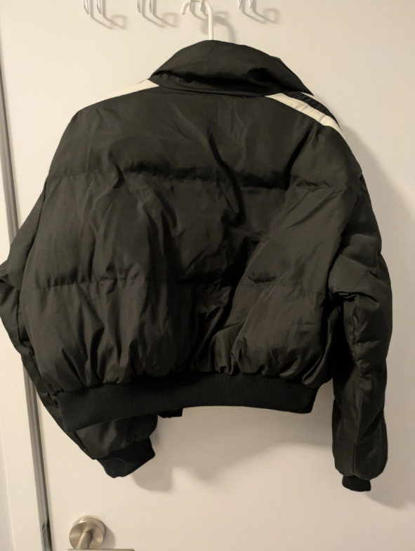 Oversized Bomber Jacket - Size XS - photo 2