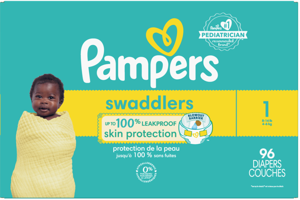 Pampers Swaddlers Diapers 1,2,3,4,5,6 (ALL SIZES)