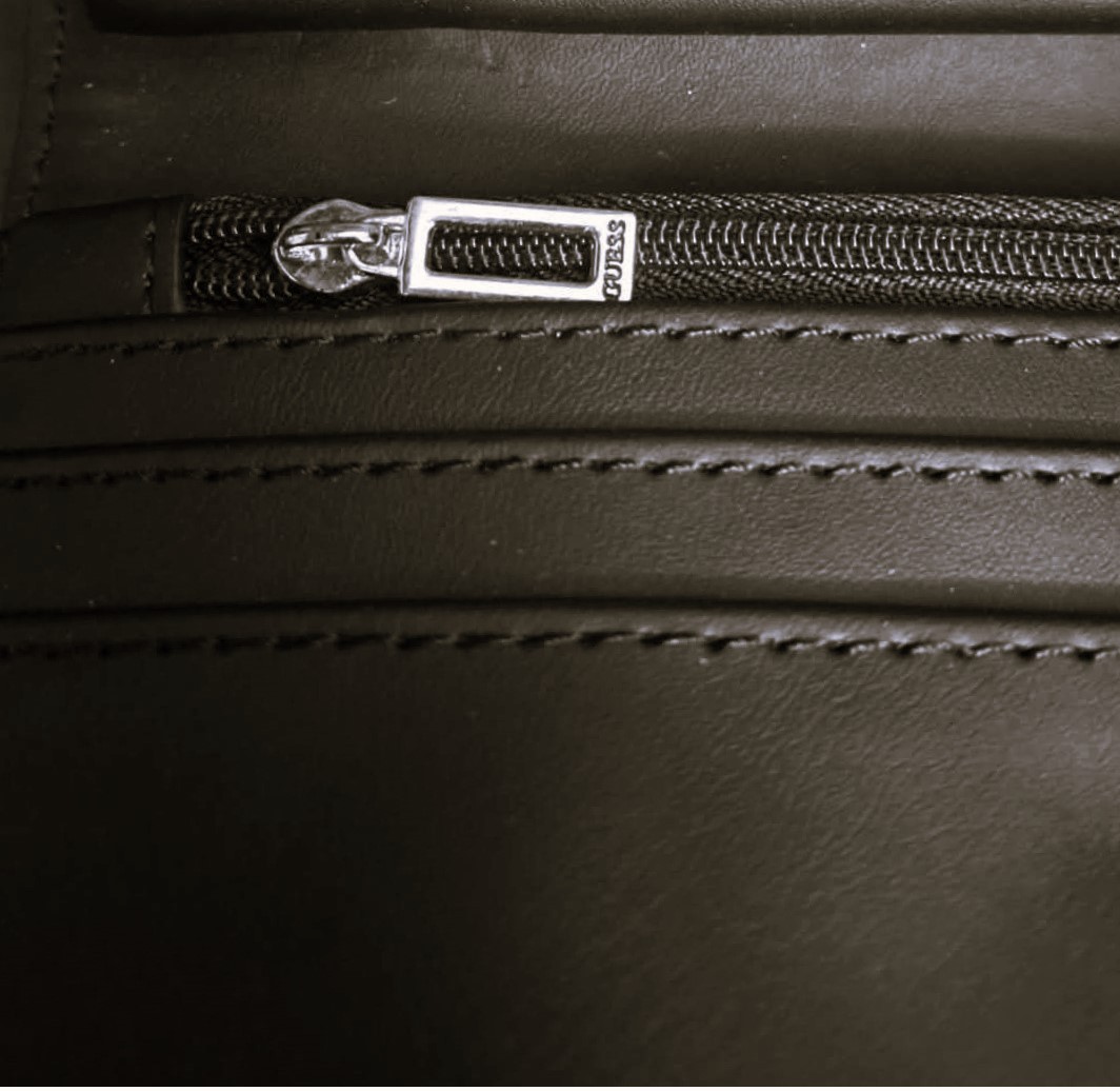 GUESS Signature Monogram Abbas Slim Logo Clutch Wallet Crossbody - photo 2