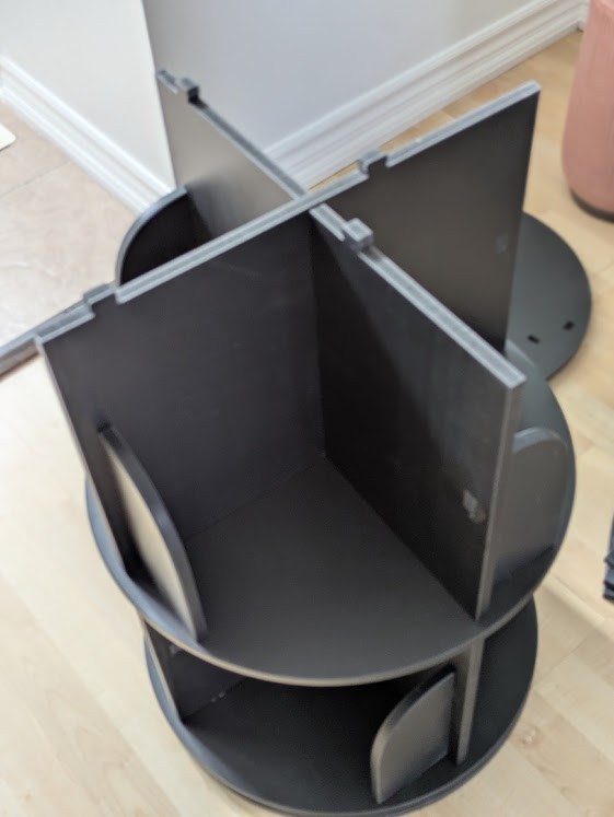 Kids 5 Tier Revolving Bookcase Organizer - photo 4