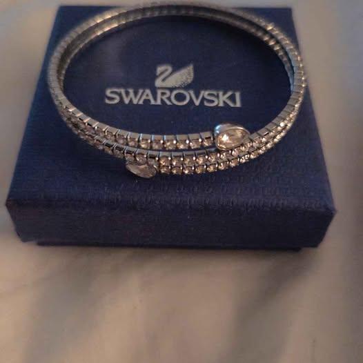 Swarovski Twisty Crystal bangle, in original packaging
