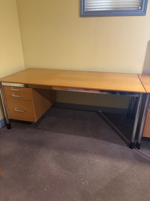 IKEA GALANT Double Desk Workstation + Drawers (Home Office Set) - photo 4