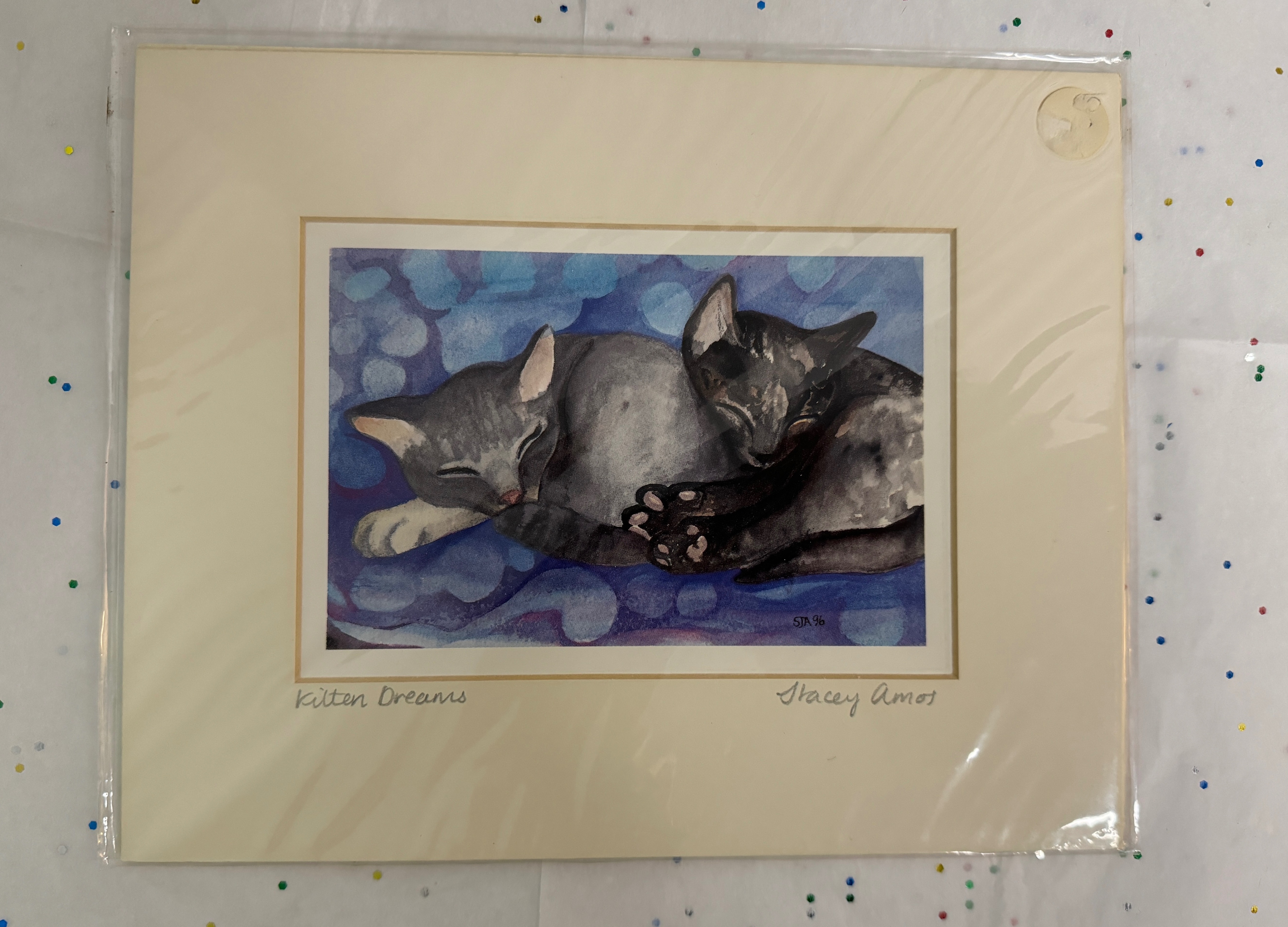 Cat Art Prints (3); novelty collectibles - photo 2