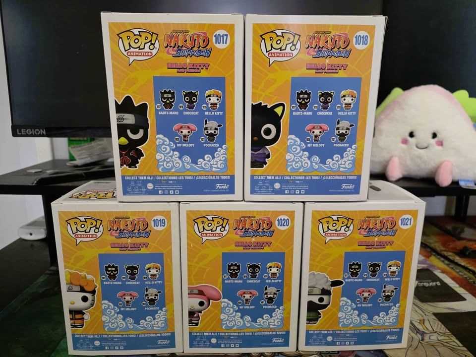 Hello Kitty x Naruto Shippuden Funko Pop Full Set - photo 3