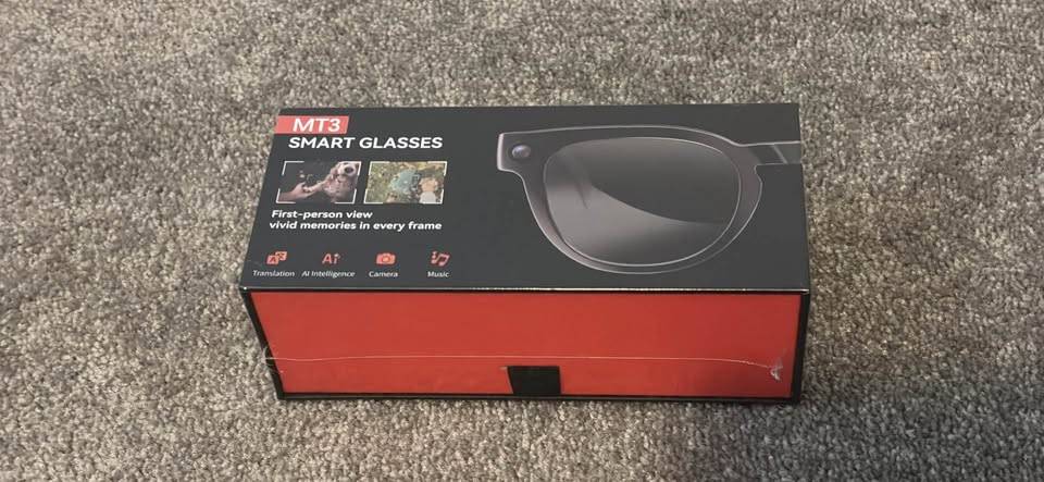 MT3 Smart AI Glasses 2gb w/ Camera/Translation – New in Box - photo 5